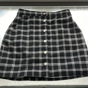 Hollister Plaid Skirt